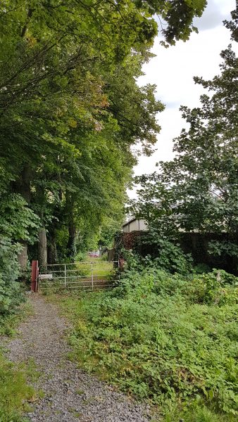 the first single track opening to the Drumcondra Rd - perfect for pedestrians and cyclists